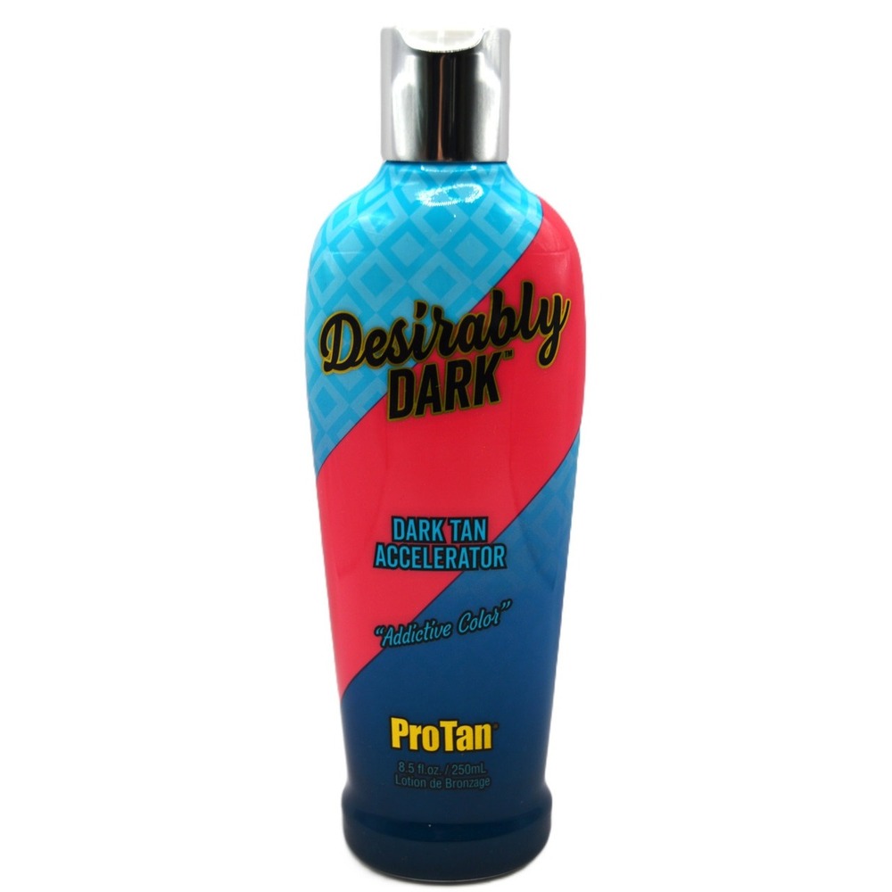 ProTan Desirably Dark Tan Accelerator 8.5oz Tanning Lotion Addictive Color